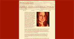 Desktop Screenshot of gaby-schulemann.de